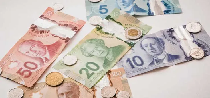 Picture Of Canadian Money