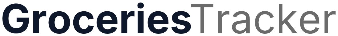 Groceries Tracker wordmark